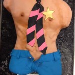 Erotic-sheriff-torso-with-chubby-in-his-paints-stripped-tie-adult-cake