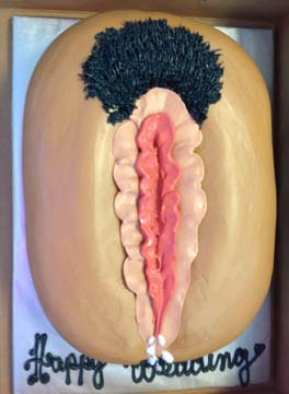 Funny Pussy Birthday Cakes - Las Vegas Vagina pussy clit Erotic Exotic cakes