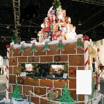 Giant-six-foot-high-ginger-bread-castle