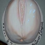 Sagging-dripping-cooch-sex-custom-shape-cake 