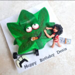 Chicago-Illinois-Marijuana-Smoking-Jane-Pot--Custom-Cake